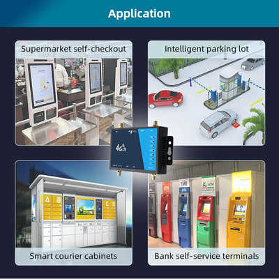 SMA External Antenna CPE Wireless Sim Card Industrial 4G Router With Wifi Repeater