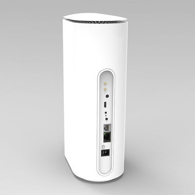 Speed White 5G WiFi Router With Secure Encryption And Multiple LAN Ports