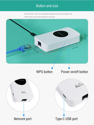 LTE 4G Wireless Router Power Bank Pocket 4G Wifi Modem With Sim Card Slot