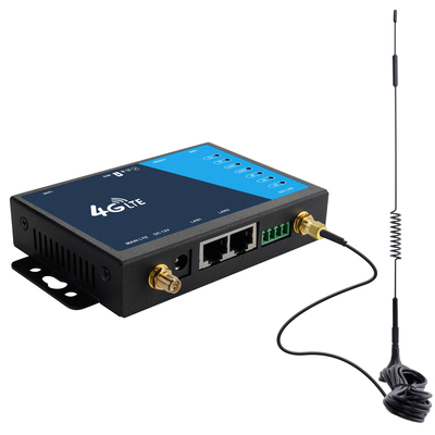 SMA External Antenna CPE Wireless Sim Card Industrial 4G Router With Wifi Repeater
