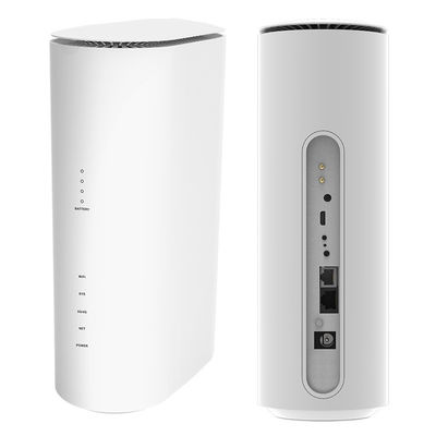 Speed White 5G WiFi Router With Secure Encryption And Multiple LAN Ports